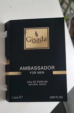 Parfumverstuivertje Ambassador - Gisada, Sieraden, Tassen en Uiterlijk, Uiterlijk | Parfum, Nieuw, Ophalen of Verzenden