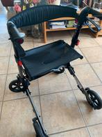 Rollator zgan met tas en rugsteun, Ophalen, Opvouwbaar, Zo goed als nieuw