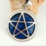 Lapis Lazuli Pentagram Hanger - Nieuw - Wicca, Ophalen, Nieuw, Blauw, Steen of Mineraal