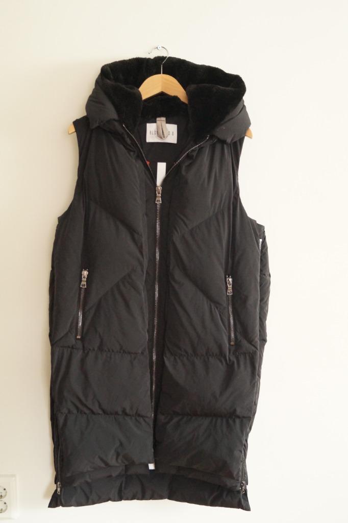BLONDE NO 8 Bodywarmer Maat 34-36, Kleding | Dames, Bodywarmers, Zo goed als nieuw, Maat 34 (XS) of kleiner, Zwart, Verzenden