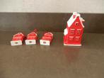 Huisjes nummer 8 dijkhuis en 3 kerstboom hangers, Albert Heijn, Ophalen of Verzenden