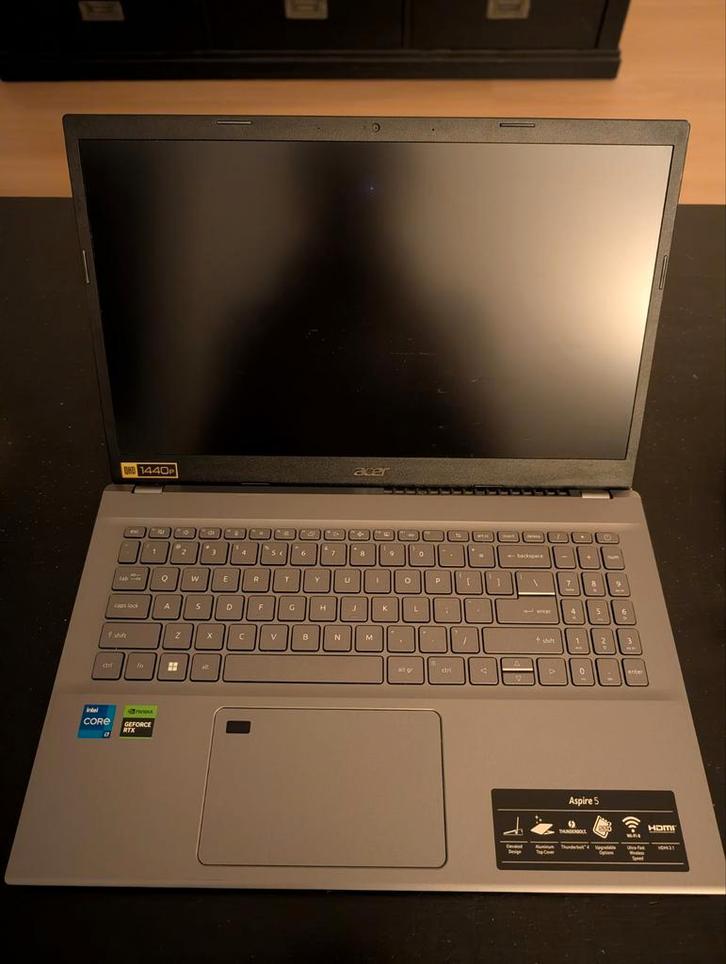 Acer Aspire 5 i7 | RTX 2050 | 32GB RAM | 1TB SSD | 1440p, Computers en Software, Windows Laptops, Zo goed als nieuw, 15 inch, SSD