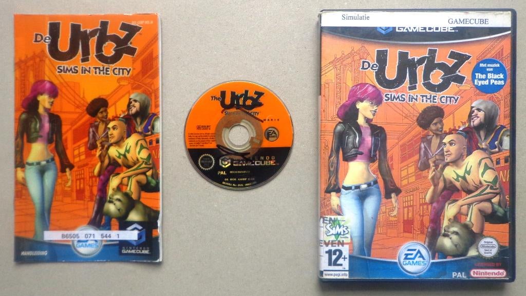De Urbz Sims in the City voor de Nintendo GameCube Compleet, Spelcomputers en Games, Games | Nintendo GameCube, Gebruikt, 1 speler