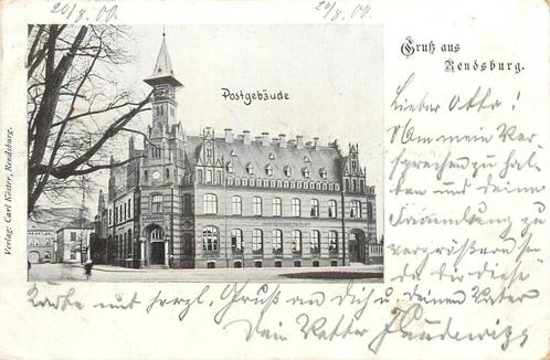 (379-136-019) Rendsburg Postgebäude, Verzamelen, Ansichtkaarten | Buitenland, Duitsland, Voor 1920, Verzenden