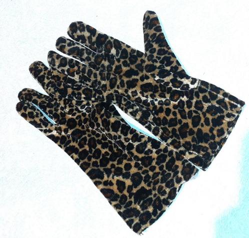 handschoenen zachte pels met luipaard print TU, Kleding | Dames, Mutsen, Sjaals en Handschoenen, Nieuw, Handschoenen, Maat 36 (S)