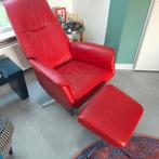 Relaxstoel, Huis en Inrichting, Ophalen, Gebruikt, Minder dan 75 cm, Leer