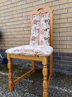 eetkamer stoel, Huis en Inrichting, Stoelen, Ophalen, Gebruikt, Hout, Eén