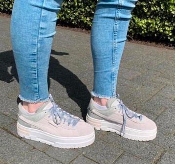 Puma sneakers, maat 39, grijs leer/suede beschikbaar voor biedingen