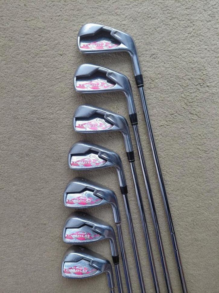 Callaway Diablo Forged Golfset, Sport en Fitness, Golf, Gebruikt, Set, Callaway, Ophalen of Verzenden