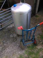 Rvs drukvat 200L, Ophalen, Zo goed als nieuw, Elektrisch, Hydrofoorpomp