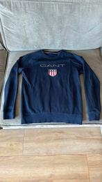 GANT trui - maat 158/164 - Donkerblauw - Zeer nette staat, Ophalen of Verzenden, Zo goed als nieuw, Jongen, Trui of Vest