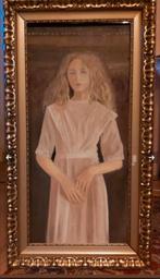 Groot olieverfschilderij, Ophalen of Verzenden