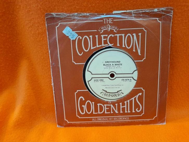 Greyhound - Black & White/Moon River (UK), Cd's en Dvd's, Vinyl Singles, Gebruikt, Single, Pop, 7 inch, Ophalen of Verzenden