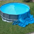 Intex zwembad spoedig reactie anders zetten we hem zelf op!, Tuin en Terras, Zwembaden, Rond, 300 cm of meer, Zo goed als nieuw