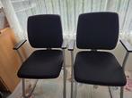 2 nette stoel, Huis en Inrichting, Stoelen, Ophalen, Twee, Zwart, Zo goed als nieuw