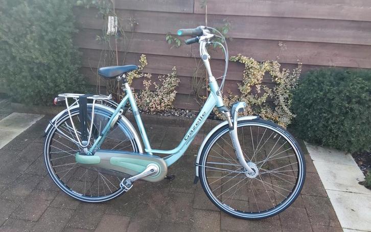 Gazelle Orange plus damesfiets, Fietsen en Brommers, Fietsen | Dames | Damesfietsen, Gebruikt, Gazelle, Versnellingen, 56 cm of meer