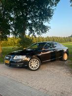 Audi A6 2.8 FSI 210 PK | DEALER ONDERHOUDEN|ELEKTRISCHE HAAK, 2773 cc, Zwart, Bruin, Particulier