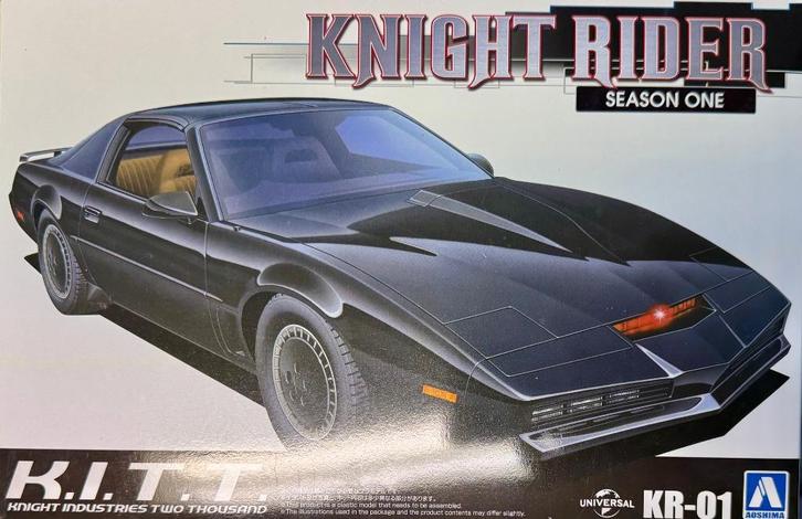 Coelianmodels, Aoshima 06320, Knight Rider, 1/24, € 39,99, Hobby en Vrije tijd, Modelbouw | Auto's en Voertuigen, Nieuw, Auto