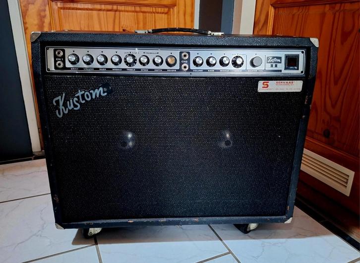 Kustom IIL 2x12 Combo, Muziek en Instrumenten, Versterkers | Bas en Gitaar, Gebruikt, Ophalen