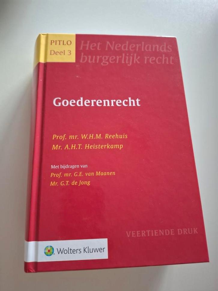 Pitlo 3 - Goederenrecht, Boeken, Wetenschap, Zo goed als nieuw, Ophalen of Verzenden