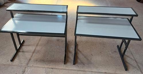 2x bureau Projecta, Huis en Inrichting, Bureaus, Gebruikt, Bureau, In hoogte verstelbaar, Ophalen