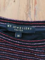 MY JEWELLERY glitter streep truitje trui top maat M, Maat 38/40 (M), My Jewellery, Ophalen of Verzenden, Zo goed als nieuw