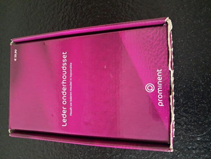 NIEUW Prominent Leder Onderhoudsset / Aantal : 2 stuks, Huis en Inrichting, Woonaccessoires | Overige, Nieuw, Ophalen