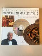 Antonio Carluccio - Muzikale menu's uit Italie, Boeken, Kookboeken, Italië, Ophalen of Verzenden, Zo goed als nieuw, Antonio Carluccio