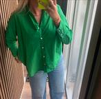 Groene blouse Zara maat S, Kleding | Dames, Blouses en Tunieken, Zara, Ophalen of Verzenden, Zo goed als nieuw, Maat 36 (S)