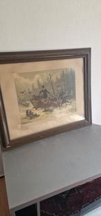 Schilderij Landschap, Ophalen