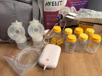 Philips Avent Dubbele Borstkolf + Medela Zakjes beschikbaar voor biedingen