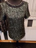 Mooie top van maison scotch, Maat 38/40 (M), Zo goed als nieuw, Korte mouw, Groen