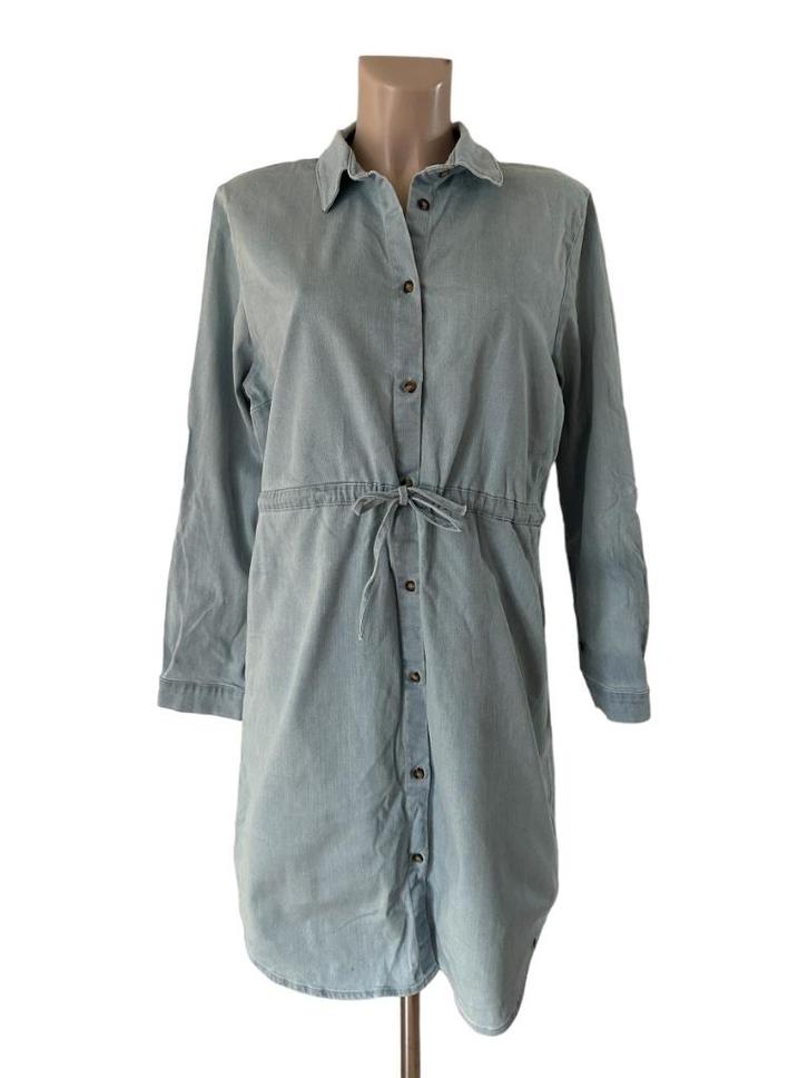 Zusss jurk L, Kleding | Dames, Jurken, Zo goed als nieuw, Maat 42/44 (L), Blauw, Knielengte, Ophalen of Verzenden