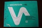 Honda CBX b six 1981 motorcycle parts catalogue, Verzenden, Honda