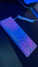 Witte Toetsenbord Led verlichting, Ophalen, Zo goed als nieuw
