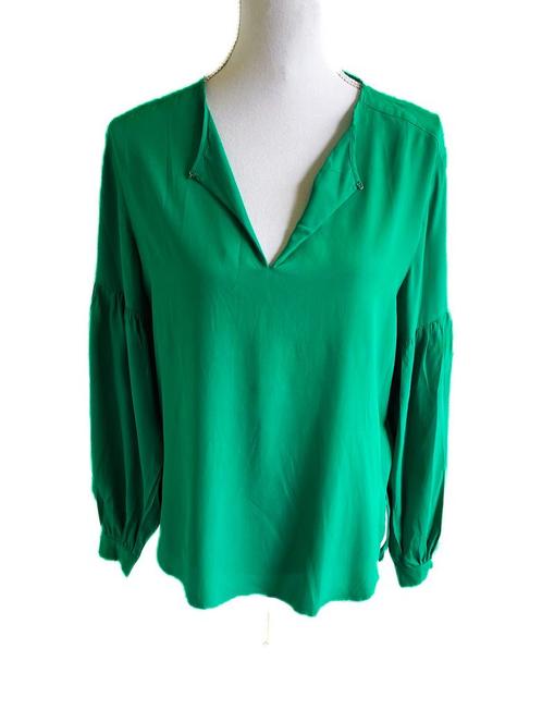 Mooie top van Set 38/40, Kleding | Dames, Tops, Zo goed als nieuw, Maat 38/40 (M), Groen, Lange mouw, Ophalen of Verzenden