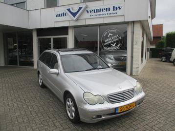Mercedes-Benz C-Klasse 2.6 C240 Combi AUT 2003 Grijs beschikbaar voor biedingen