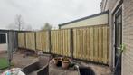 Hout-beton schutting | grenen 21PL vanaf €110,- per meter, Ophalen, 1 tot 2 meter, 6 meter of meer, Nieuw