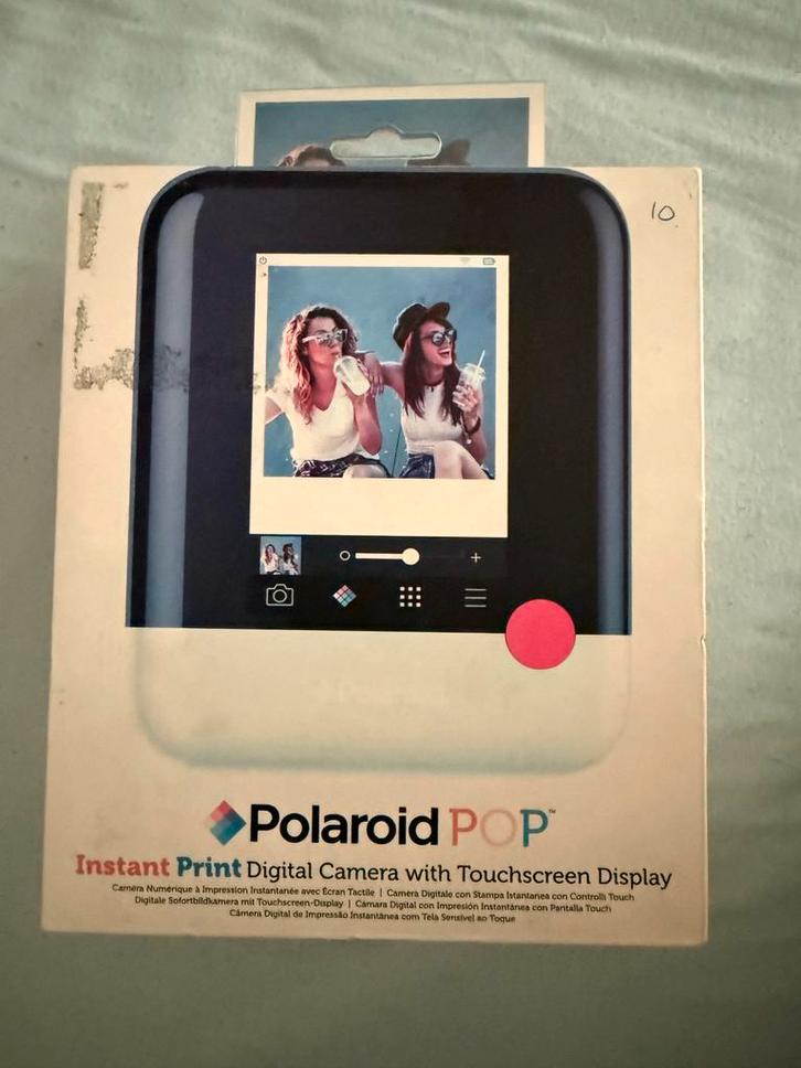 Polaroid Pop Instant Camera, Audio, Tv en Foto, Fotocamera's Digitaal, Zo goed als nieuw, Compact, Overige Merken, Geen optische zoom