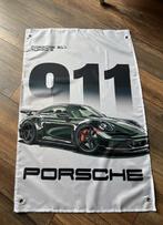 PORSCHE BANNER 60X90 MET BEVESTIGGINGS OGEN HEEL MOOI, Ophalen of Verzenden, Nieuw