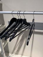 50 zwarte houten kleerhangers in tas, Ophalen, Zo goed als nieuw, Dc, Boterstraat 69