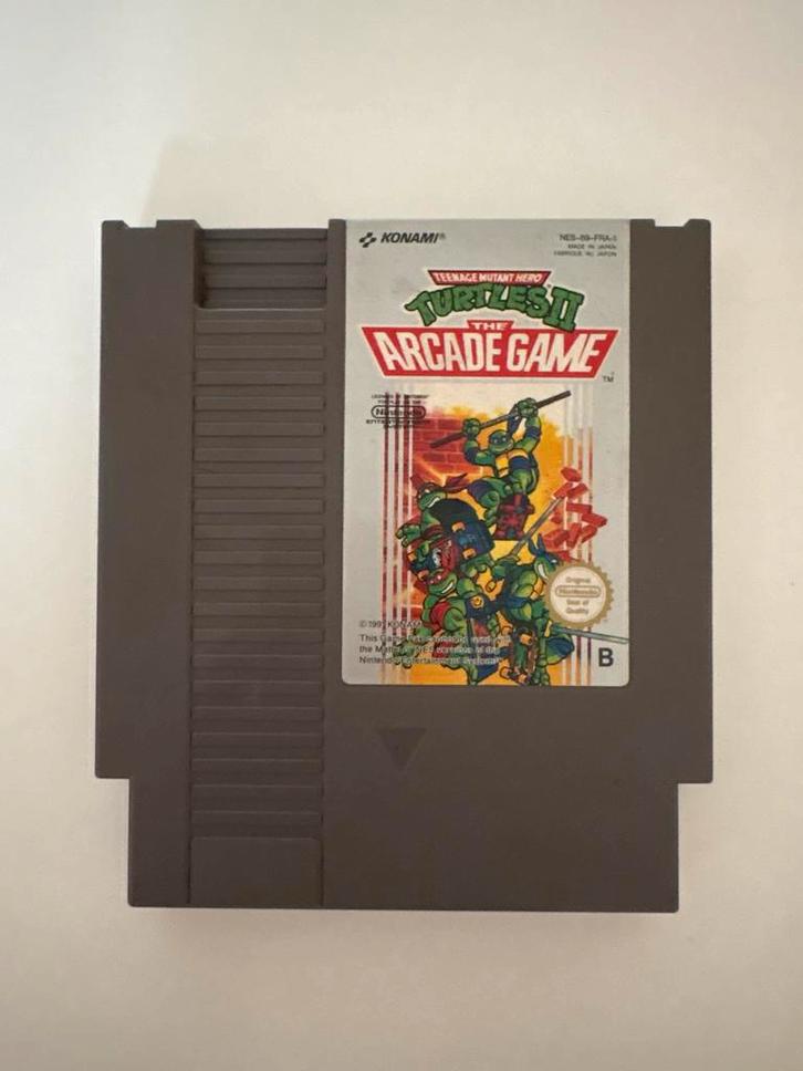 Turtles II The Arcade Game - NES, Spelcomputers en Games, Games | Nintendo NES, Gebruikt, Avontuur en Actie, 2 spelers, Vanaf 7 jaar