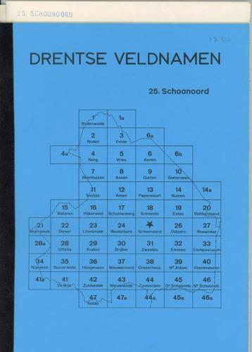 Drentse Veldnamen, Schoonoord  beschikbaar voor biedingen