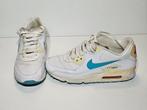 nike air max 90 wit /turquoise maat 38, Wit, Nike, Ophalen of Verzenden, Sneakers of Gympen