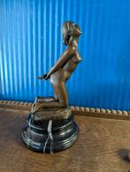 Bronzen beeld . Naakt sculptuur naar Milo, Antiek en Kunst, Ophalen of Verzenden