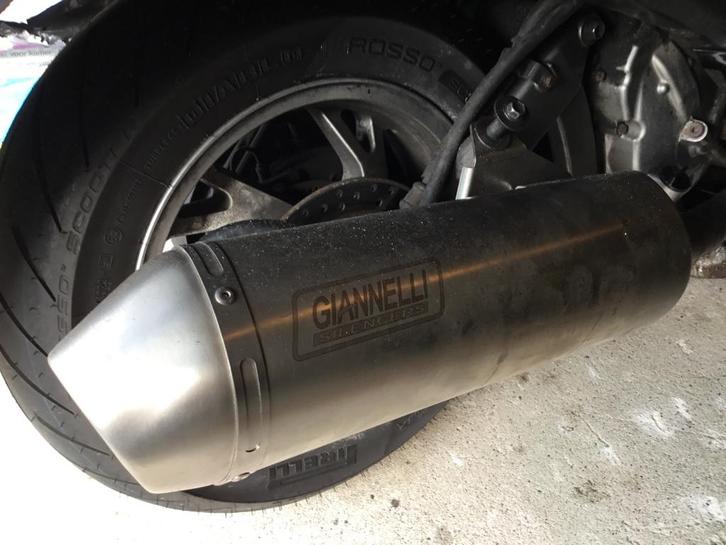 Gianelli uitlaat voor Suzuki Burgman AN 400 K7 (2007-2017), Motoren, Onderdelen | Suzuki, Gebruikt, Ophalen