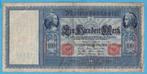 (KC47) Duitsland 100 Mark 1910, Postzegels en Munten, Verzenden, Duitsland, Los biljet