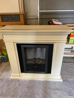 MDF Schouw met Elektrische Inzethaard, Huis en Inrichting, Ophalen, Gebruikt, Inzethaard, Elektrische haard