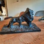 Bronzen beeld leeuw, Antiek en Kunst, Ophalen of Verzenden