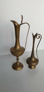 2217)Antiek koperen decoratieve kruik of vaas, made in India, Antiek en Kunst, Antiek | Koper en Brons, Ophalen of Verzenden